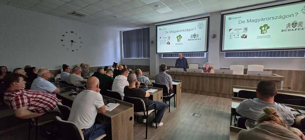 Miskolczi István előadása a Büntetés-végrehajtási Szervezet Oktatási, Továbbképzési és Rehabilitációs Központjában